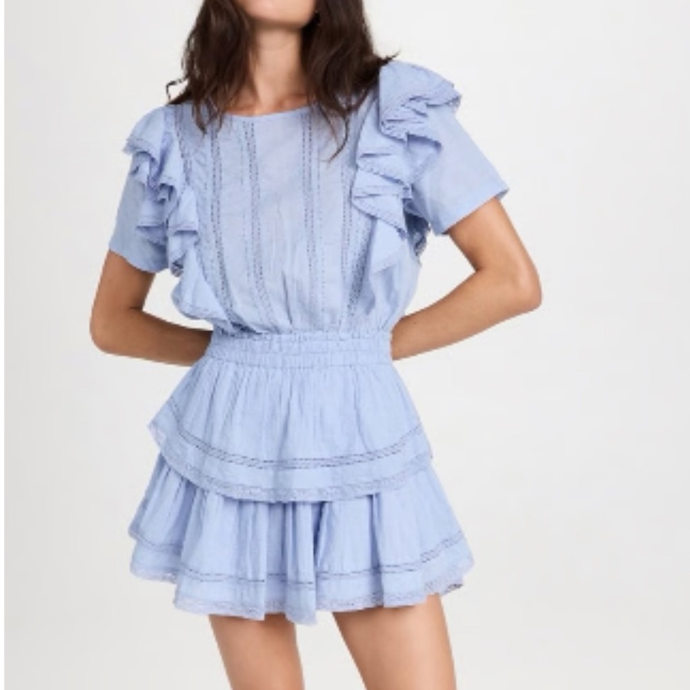 LoveShackFancy Natasha Heritage Mini Dress S